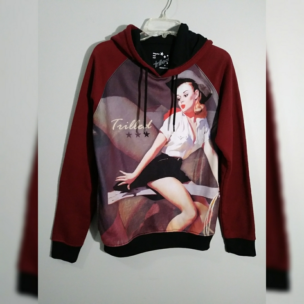 Women's Trilled hoodie sz M